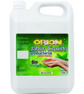 Jabón Líquido Para Manos Antibacterial Melocotón Orion X 3750 ML