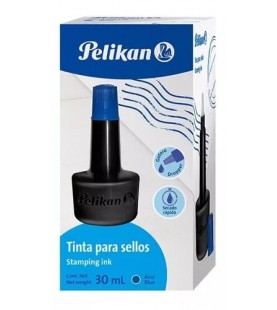 Tinta Sellos Azul 30 Ml Pelikan