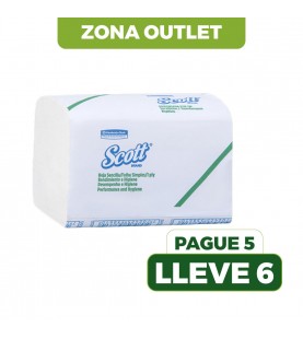 OUTLET Servilleta Scott Basic Blanca X 120 Und  Kimberly PAGUE 5 LLEVE 6