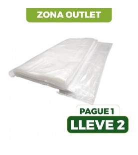 OUTLET Bolsa Transparente 10 Kl X 100 Und PAGUE 1 LLEVE 2