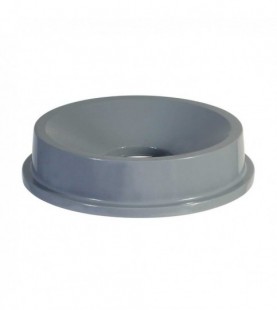 Tapa Embudo Contenedor Brute 121 Lt Gris Rubbermaid Ref FG354300GRAY