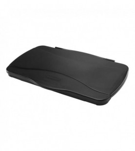 Tapa Abisagrada Contenedor Slim Jim 87 Lt Negra Rubbermaid Ref FG267400BLA
