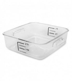 Recipiente Policarbonato 1.9 Lt Rubbermaid Ref FG630200CLR