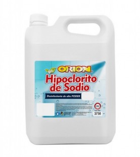 Hipoclorito De Sodio 13% Orion 3750 ML