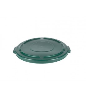 Tapa Plana Contenedor Brute Verde 121 Lt Rubbermaid Ref FG263100YDGRN